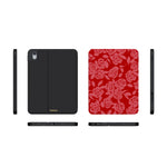 Final Rose | Red & Pink Floral iPad Case
