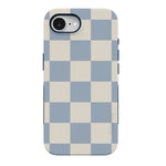 Fit Check | Light Blue Checkerboard Case - iPhone 16e