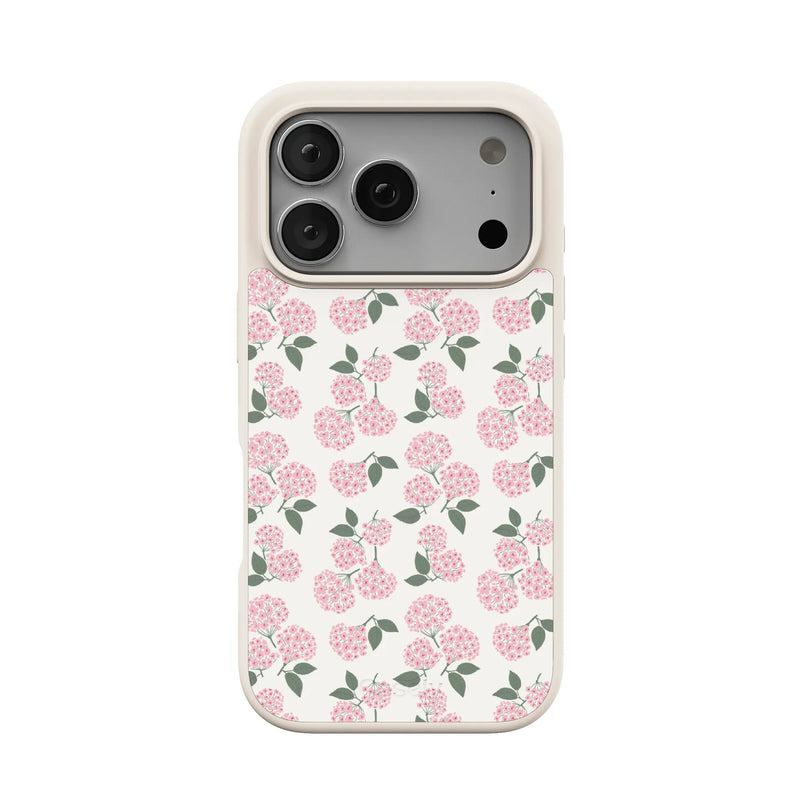 Nantucket Cottage | Pink Hydrangea Case - iPhone 17 Pro