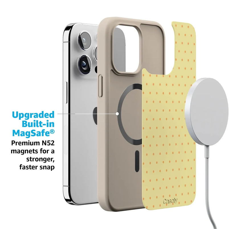 On the Dot | Yellow Polka Dot Case