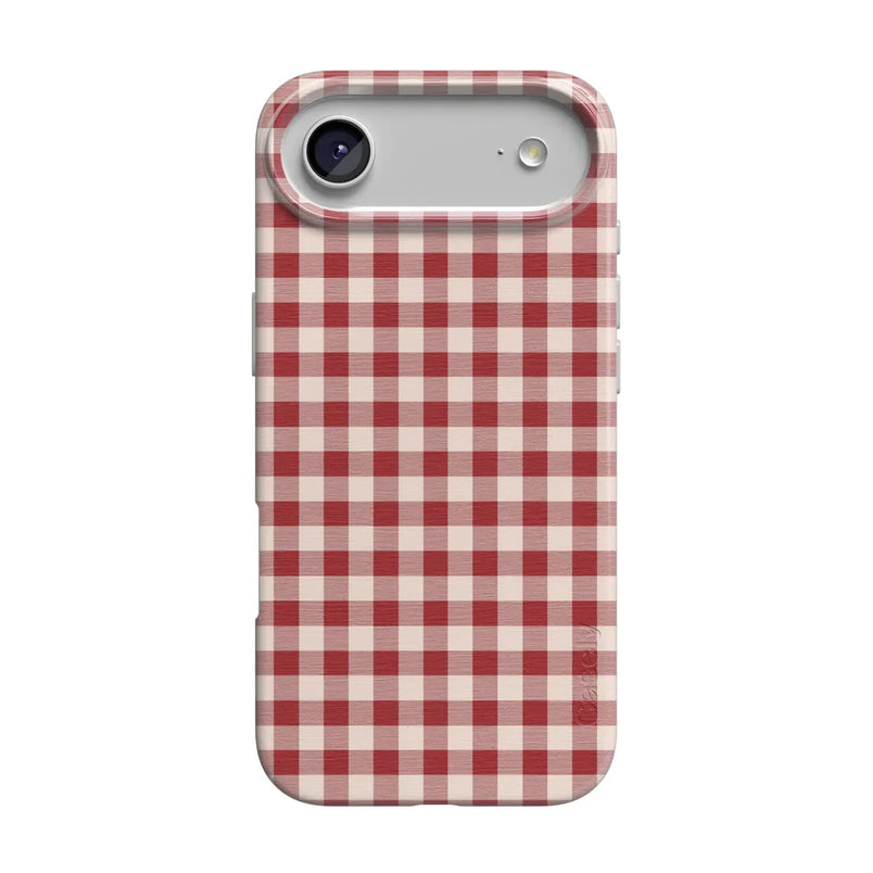 Sweet Jam | Red Gingham Case - iPhone 17 Air