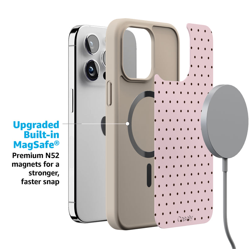 On the Dot | Pink Polka Dot Case