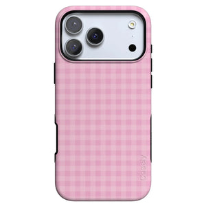 Light Pink Gingham Case
