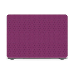 On the Dot | Plum Polka Dot Laptop Shell - 16