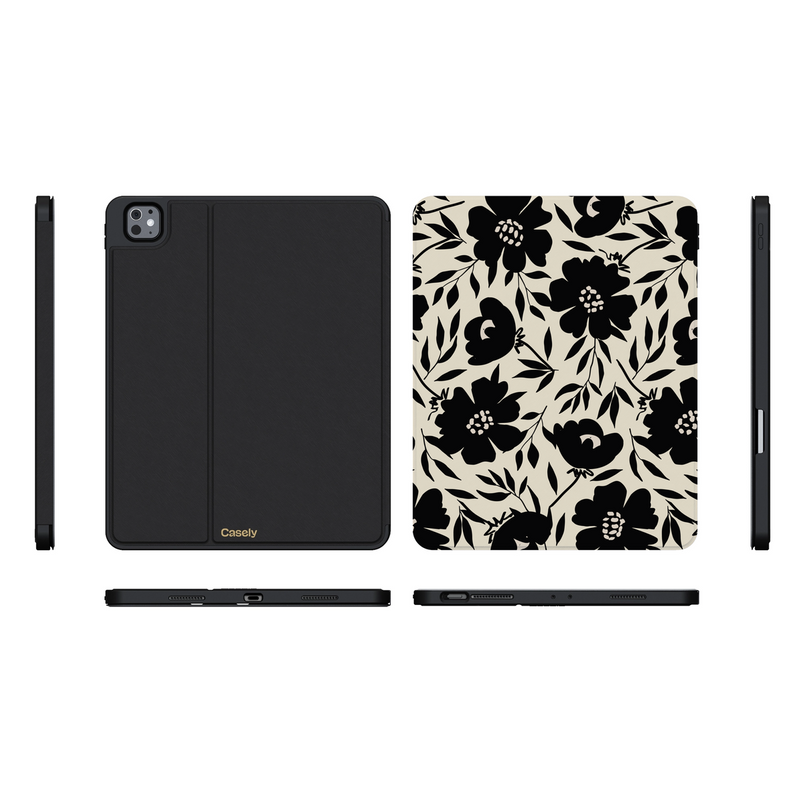 Dark Fantasy | Contrast Floral iPad Case