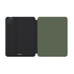 On the Dot | Olive Green Polka Dot iPad Case