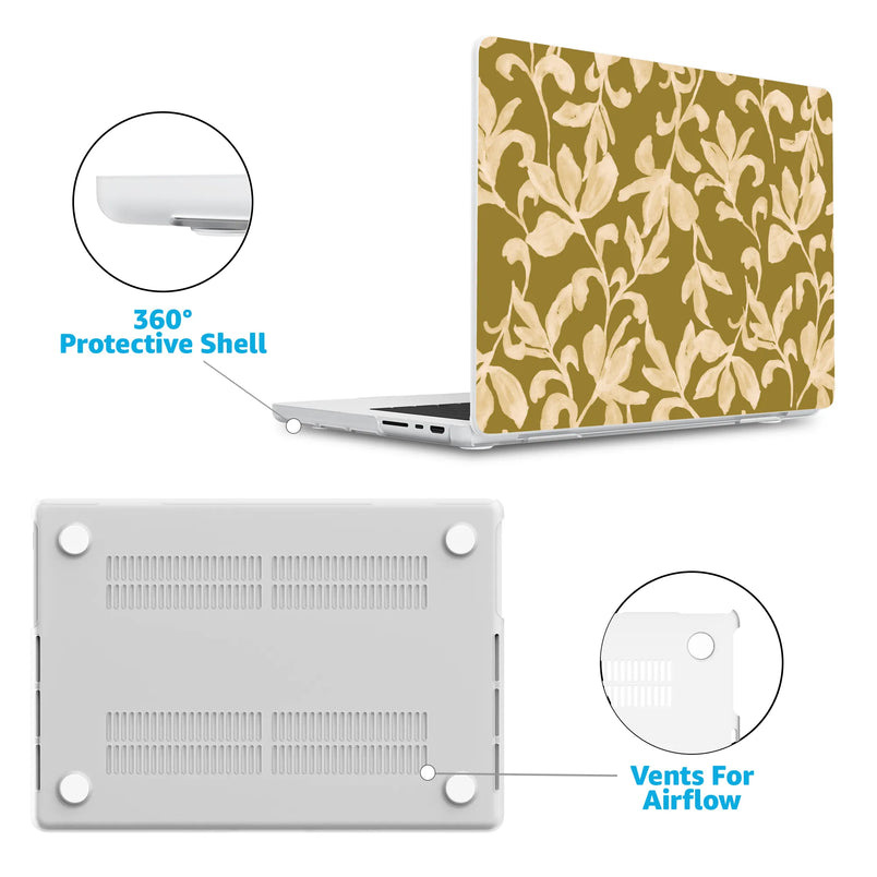 Dust & Bloom | Vintage Floral Laptop Shell