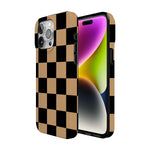 Fit Check | Black & Brown Checkerboard Case