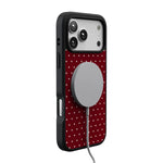 On the Dot | Maroon Polka Dot Case