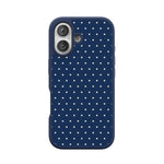 On the Dot | Navy Polka Dot Case