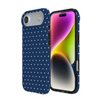On the Dot | Navy Polka Dot Case