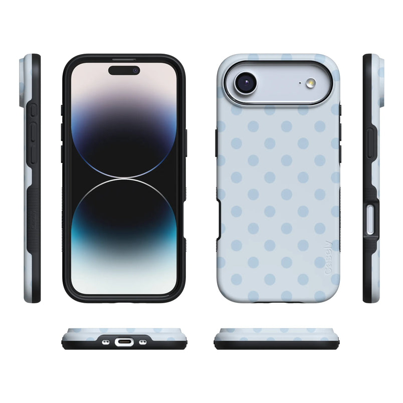 Spotted in SoHo | Light Blue Polka Dot Case