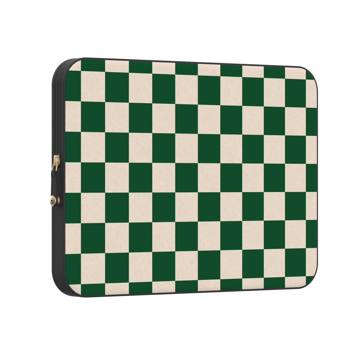 Fit Check Green Checkerboard Laptop Case