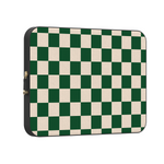 Fit Check | Green Checkerboard Laptop Case