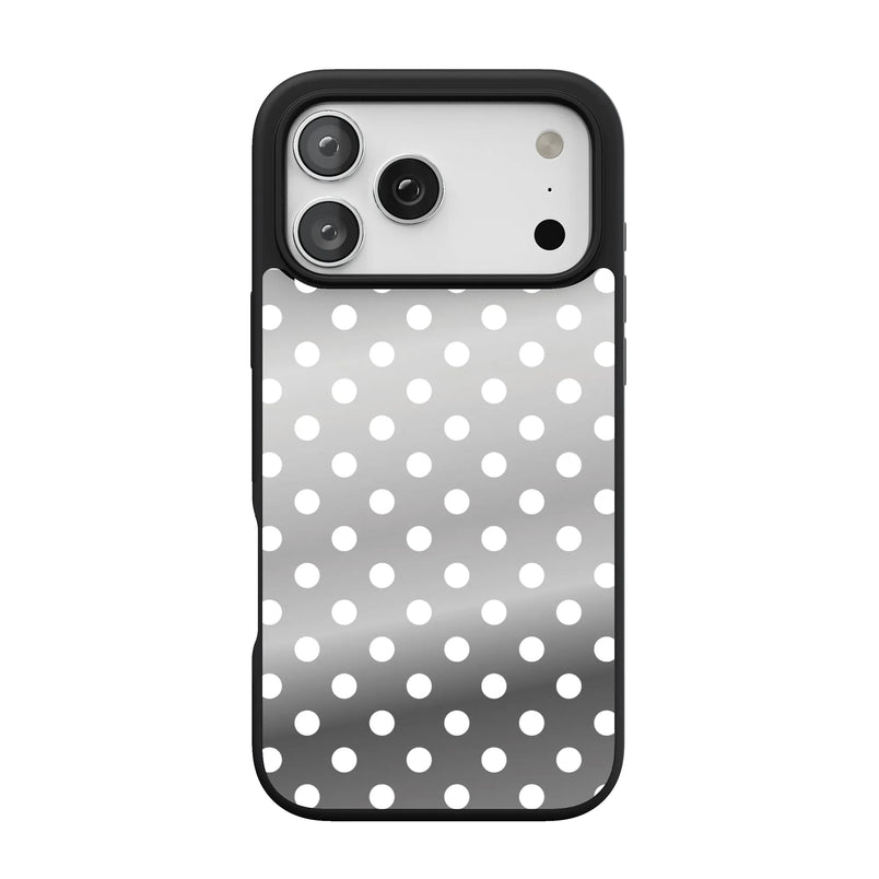 Spotted in SoHo | White Polka Dot Case - iPhone 17 Pro