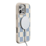 Fit Check | Light Blue Checkerboard Case