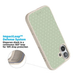 On the Dot | Green Polka Dot Case