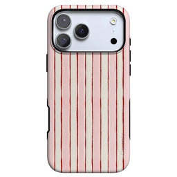 Pretty in Pastel | Blush Stripes Case