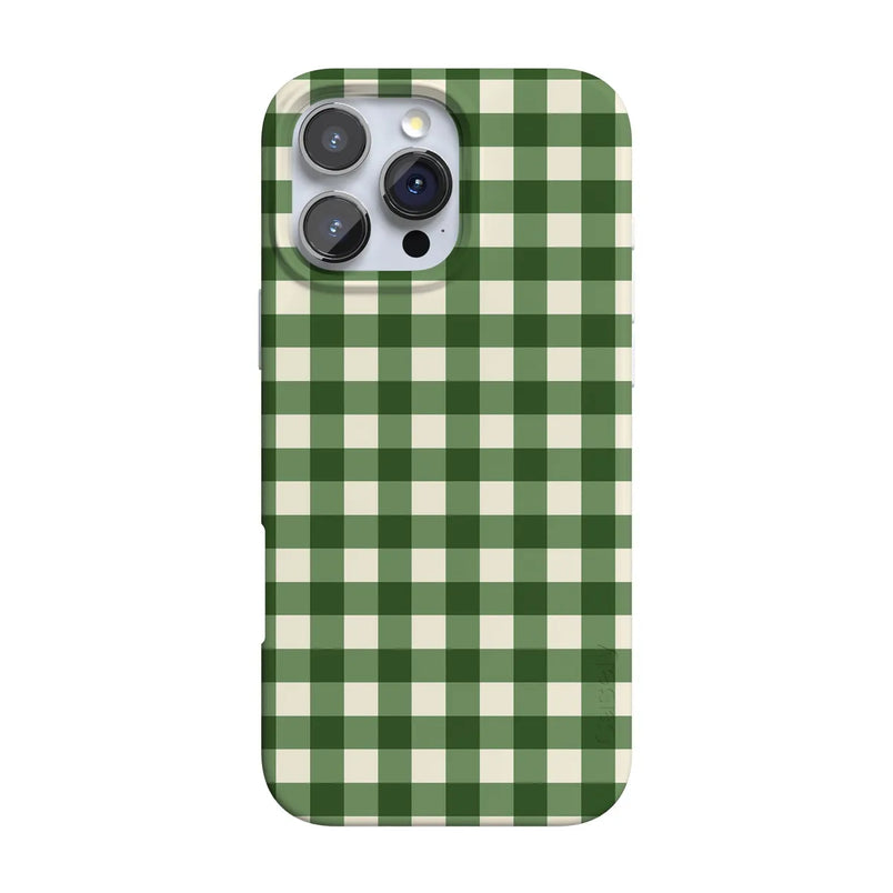 Checked Twice | Green Plaid Case