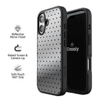 On the Dot | Black Polka Dot Case