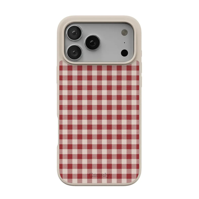 Sweet Jam | Red Gingham Case - iPhone 17 Pro