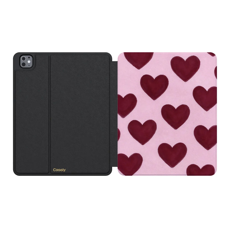 Whole Lotta Love | Plum Hearts iPad Case