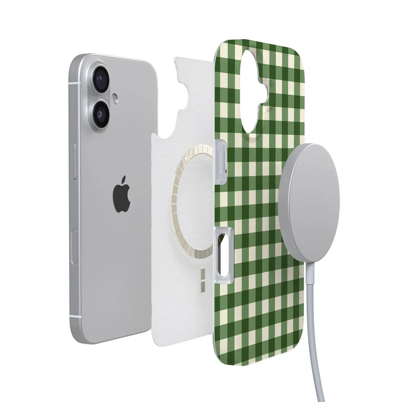 Checked Twice | Green Plaid Case