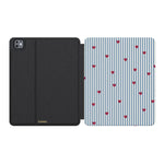 Love Lines | Blue Stripes iPad Case