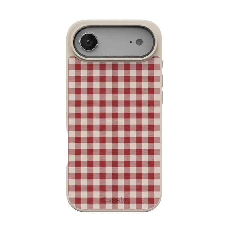 Sweet Jam | Red Gingham Case - iPhone 17 Air