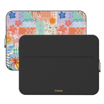 Tropical Heat | Beachy Collage Laptop Case