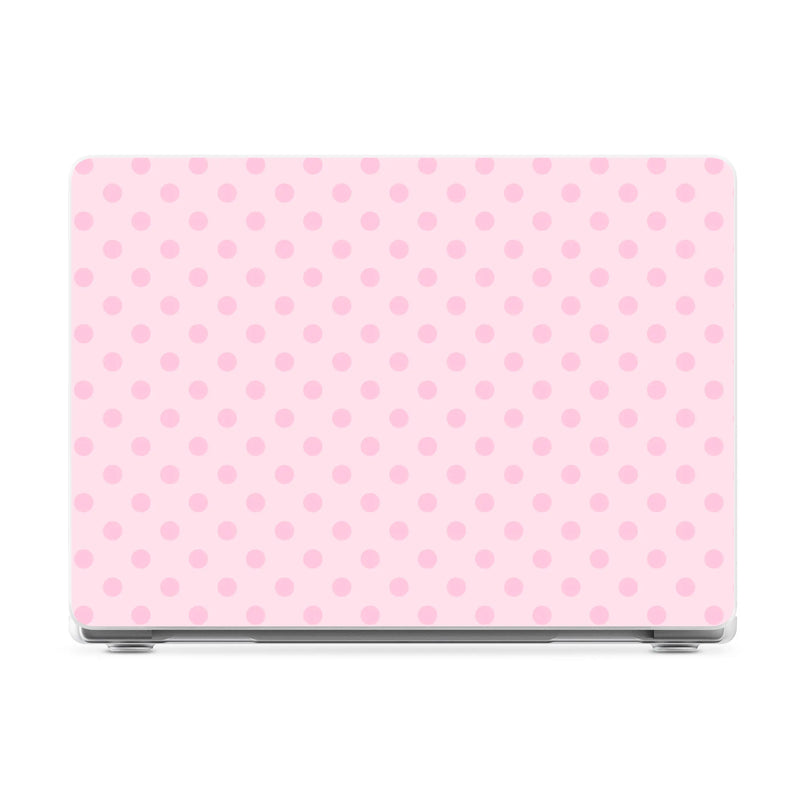 Spotted in SoHo | Pink Polka Dot Laptop Shell - 14" MacBook Pro