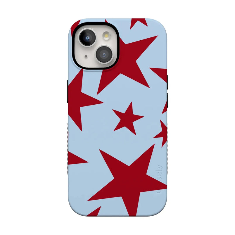 Stars Align | Blue & Red Stars Case - iPhone 15