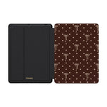 Teddy Bows | Brown Polka Dot iPad Case