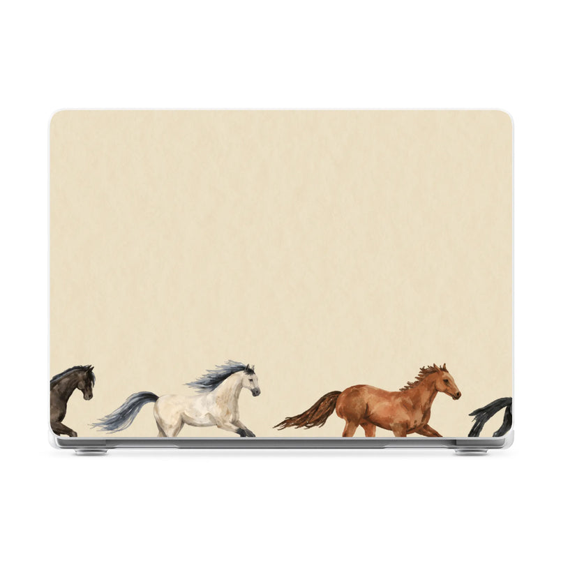 Stallion Stampede | Wild Horses Laptop Shell - 13" MacBook Neo