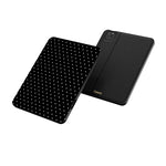 On the Dot | Black Polka Dot iPad Case