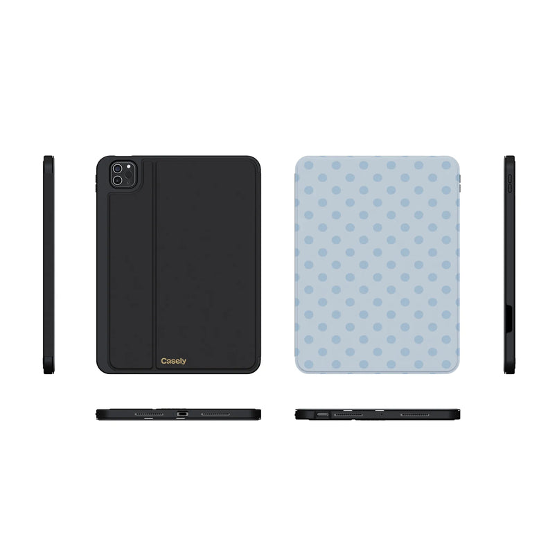 Spotted in SoHo | Light Blue Polka Dot iPad Case
