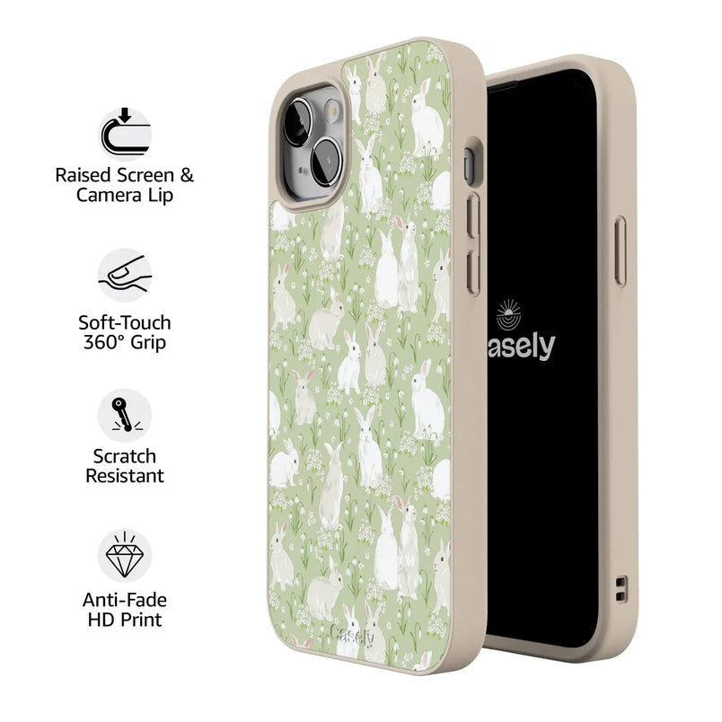 Hop to it | Green Bunny Case