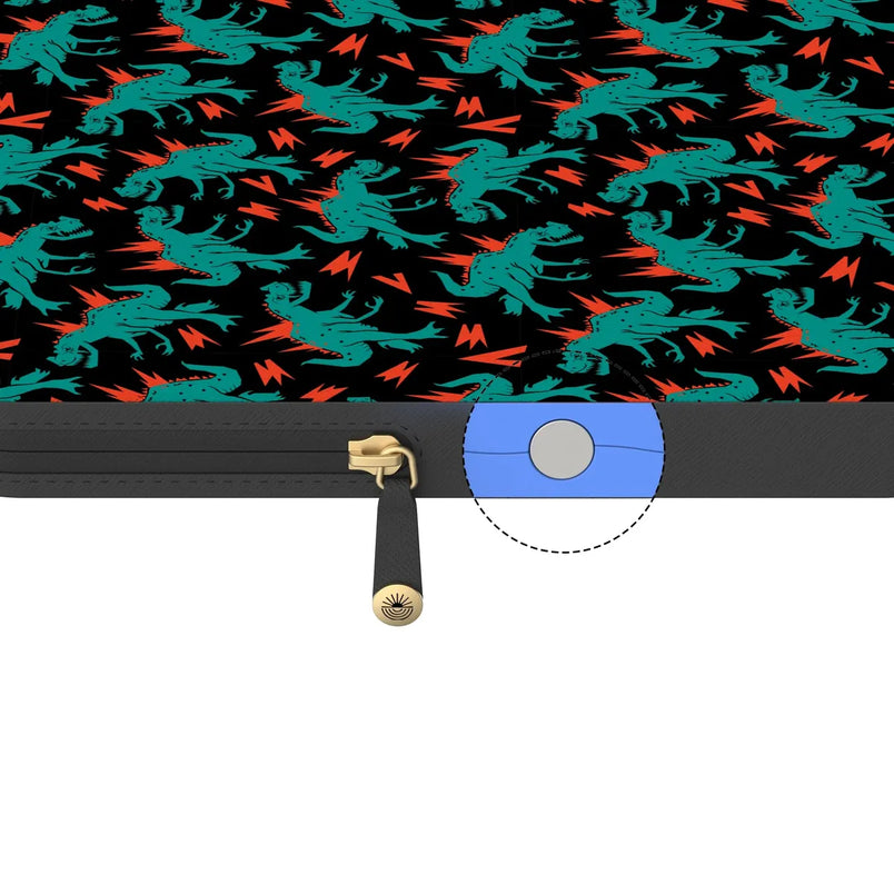 You're Dino-mite | Green Dinosaur Laptop Case