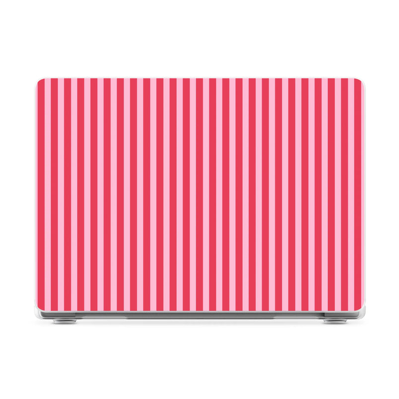 Perfect Stripes | Pink Stripes Laptop Shell - 14" MacBook Pro