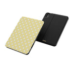 Spotted in SoHo | Yellow Polka Dot iPad Case