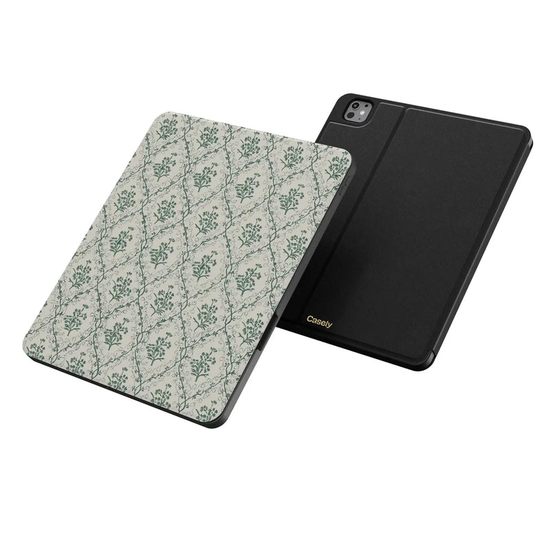 Sage Tapestry | Floral Vines iPad Case