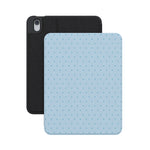 On the Dot | Blue Monochrome Polka Dot iPad Case - iPad 10.9" (10th Gen / A16)