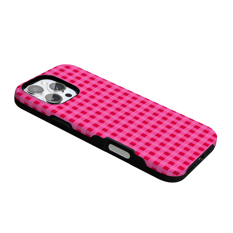 Sweet Jam | Hot Pink Gingham Case
