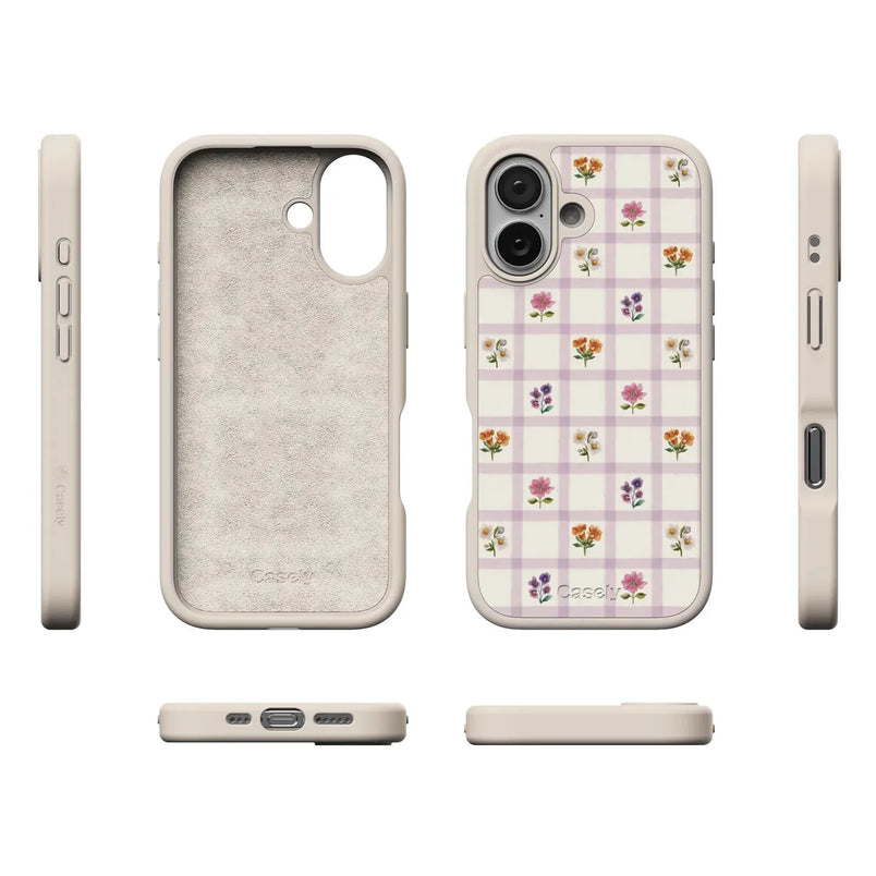 Meadow Check | Floral Gingham Case