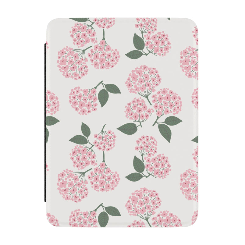 Nantucket Cottage | Pink Hydrangea Kindle Case - 7" Kindle Paperwhite