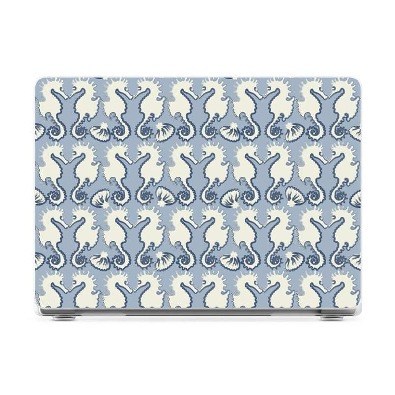 Seahorse Drift | Coastal Blues Laptop Shell - 15" MacBook Air