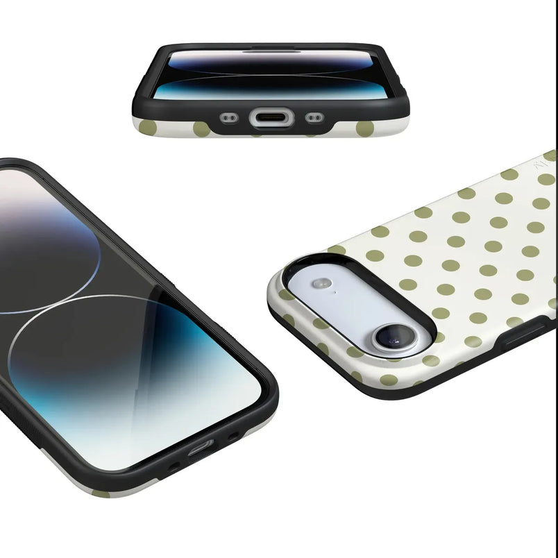 Spotted in SoHo | Green Polka Dot Case