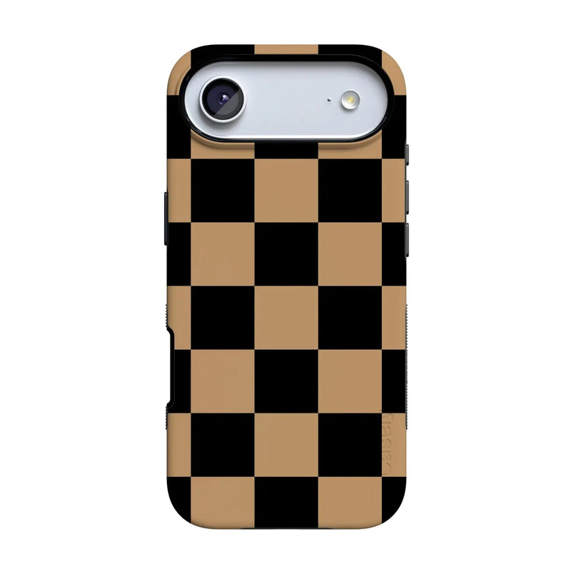 Fit Check | Black & Brown Checkerboard Case