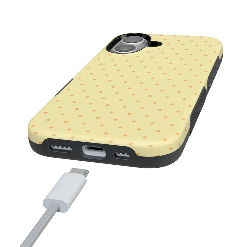 On the Dot | Yellow Polka Dot Case
