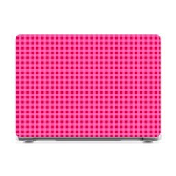 Sweet Jam | Hot Pink Gingham Laptop Shell - 16
